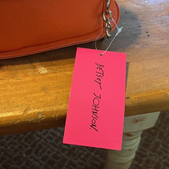 NWT Betsey Johnson Pumpkin Purse  ๐ Kitsch Pumpkin Crossbody - Picture 7 of 7